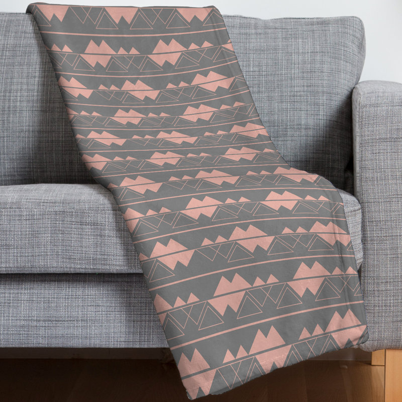 Craftbelly Hand Woven Throw Blanket, 50" H x 60" W x 1.5" D