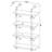 Olivia 4-Shelve Industrial Pipe Wall Shelf-539542440-606920410