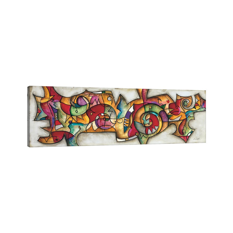 Turn It On by Eric Waugh - Wrapped Canvas Panoramic Print, 30.48 cm H x 91.44 cm W x 1.91 cm D