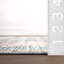 Tapis lavable en machine Philomena Medallion SplashGuard-854922626