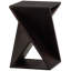 Ikem Solid Wood Pedestal End Table