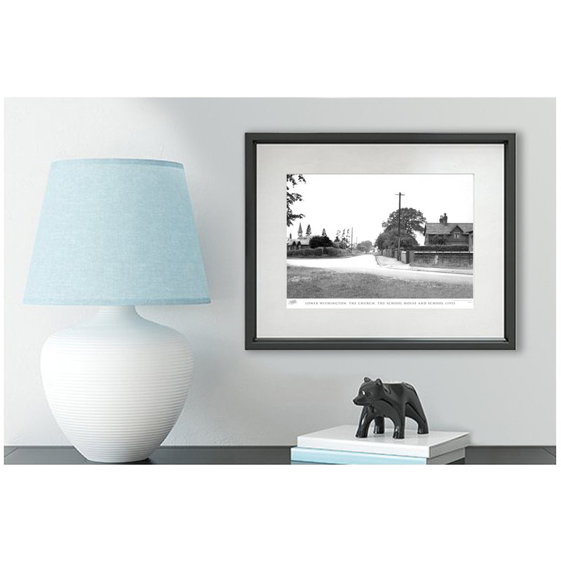 Ewell, Ruxley Splash 1907 by Francis Frith - Single Picture Frame Print, 40cm H x 50cm W x 2.3cm D