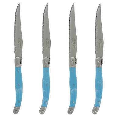 French Home Laguiole Steak Knives, Set of 4 - Shades of Gray