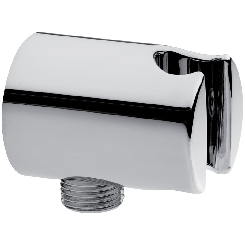 Wall Bracket with Built-in Water Elbow, Chrome