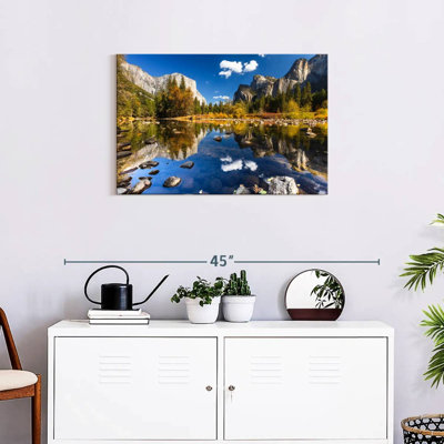 Alvord Reflection Of Yosemite Valley