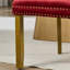 Chaises de salle à manger rembourrées en velours et oreilles capitonnées Traditional-761125053-768344949