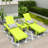 Joubert Outdoor Chaise Lounge with Table-89127283