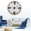 Mcelhaney Wood Wall Clock
