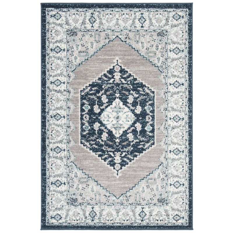 Gutierez Performance Oriental Rug, Rectangle 4' x 6'