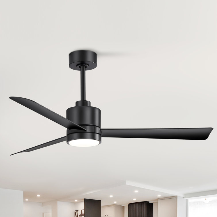 52'' Ceiling Fan With Lights And Remote Control