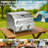 Tabletop Gas Grill, Portable Propane Grill With Heavy-duty Thickened Grates & Stainless Steel Knobs, Compact Design&detachable Legs For Camping, Rv, Backyard Bbq-124950451-124950448