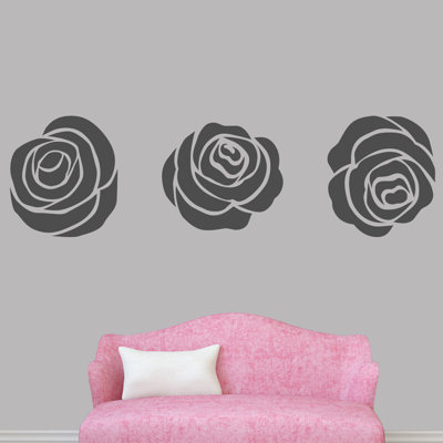 Plants & Flowers Non-Wall Damaging Wall Decal