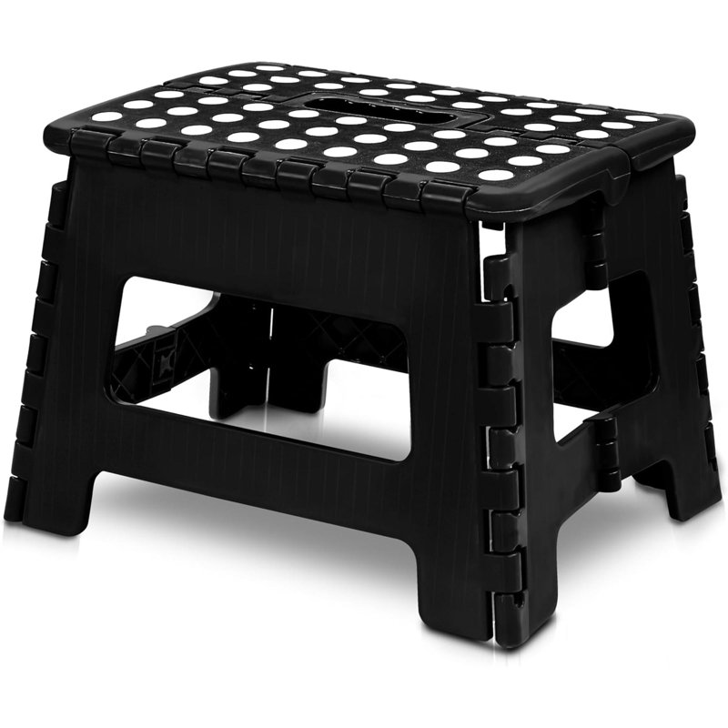 Tabouret d'appoint Alisande, Noir