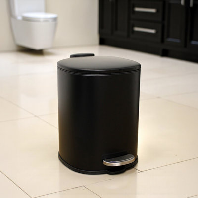 Arkadelphia Steel Step On Kitchen Rubbish Bin