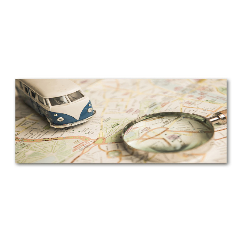 Symbolism Of Travel - Wrapped Canvas Print