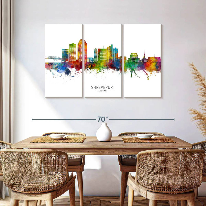 Nicci Shreveport, Louisiane, horizon I, H 36 po x l 57 po