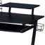 Bureau de jeu noir Mechtild