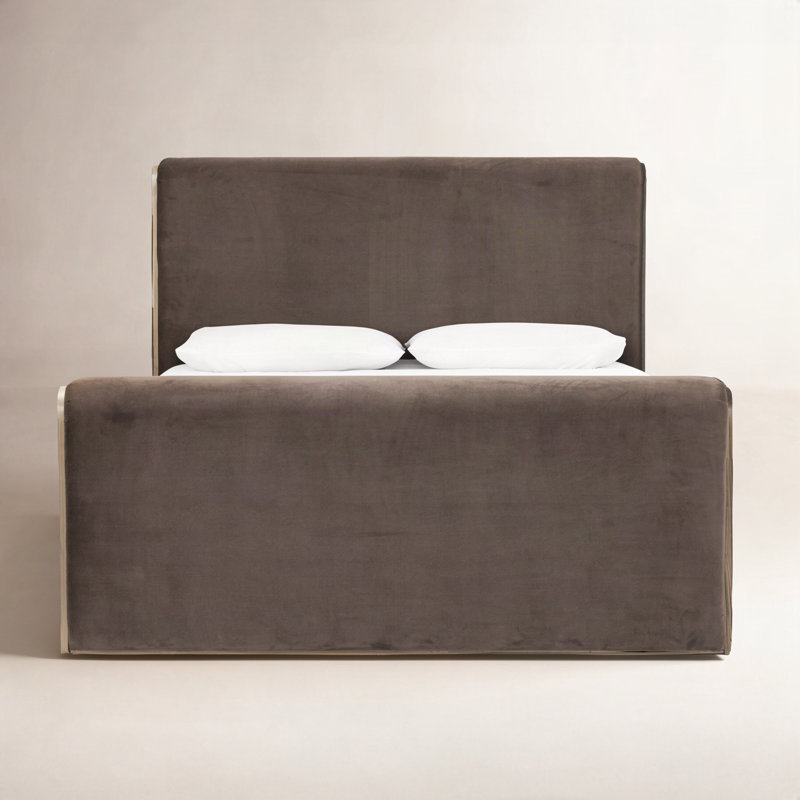 Yahira Levin Bed, King, Surrey Cocoa
