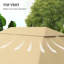 Toit de remplacement pour gazebo 10'x13' (84C-116)-136218978