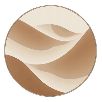 Tapis beige moelleux moelleux et moelleux de couleur unie et minimaliste