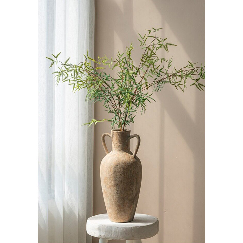 Vase en céramique Wabi Sabi Amphora, H 20,1 po x l 9,8 po x P 8,7 po, 1