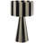 Renae Handwoven Cotton Thread Striped Table Lamp-111178357