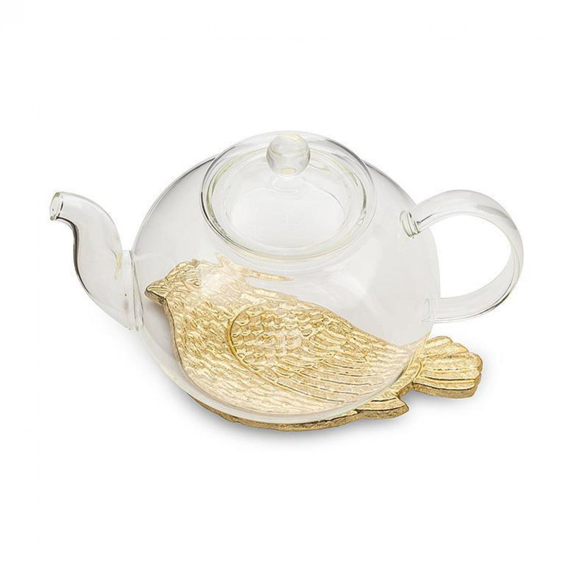 Trivet oiseau assis