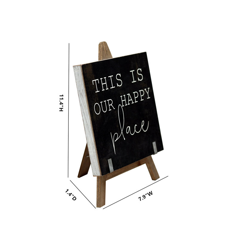 Text & Numbers Box Signs & Plaques