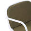 Ensemble de conversation 3 pièces pour l'extérieur - Structure en polypropylène blanc, coussins, 2 fauteuils club et 1, patio assorti, rouille, décoloré avec coussins de style contemporain, léger, respirant
