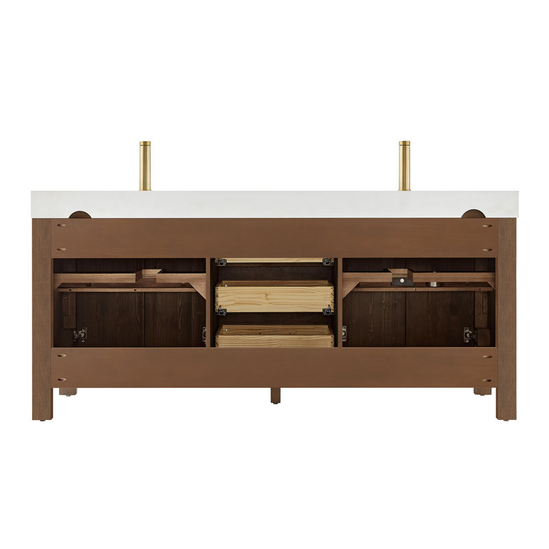 Double Bathroom Vanity with Top