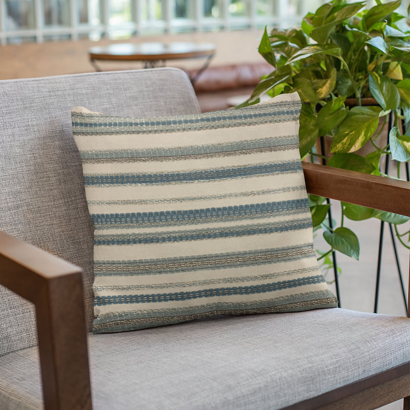 Lanes Striped Reversible Throw Pillow, 20" x 36"