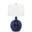 Lampe de table bleu amiral 27 po Padua
