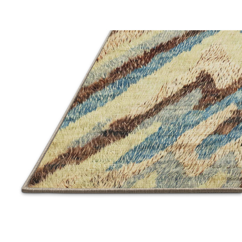 Tapis abstrait moderne 2555, Rectangle 3 pi x 5 pi