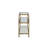 Oracio 48" Wide Glass Console Table, Gold
