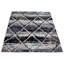 Tapis bleu / ivoire Stigall-1407720666