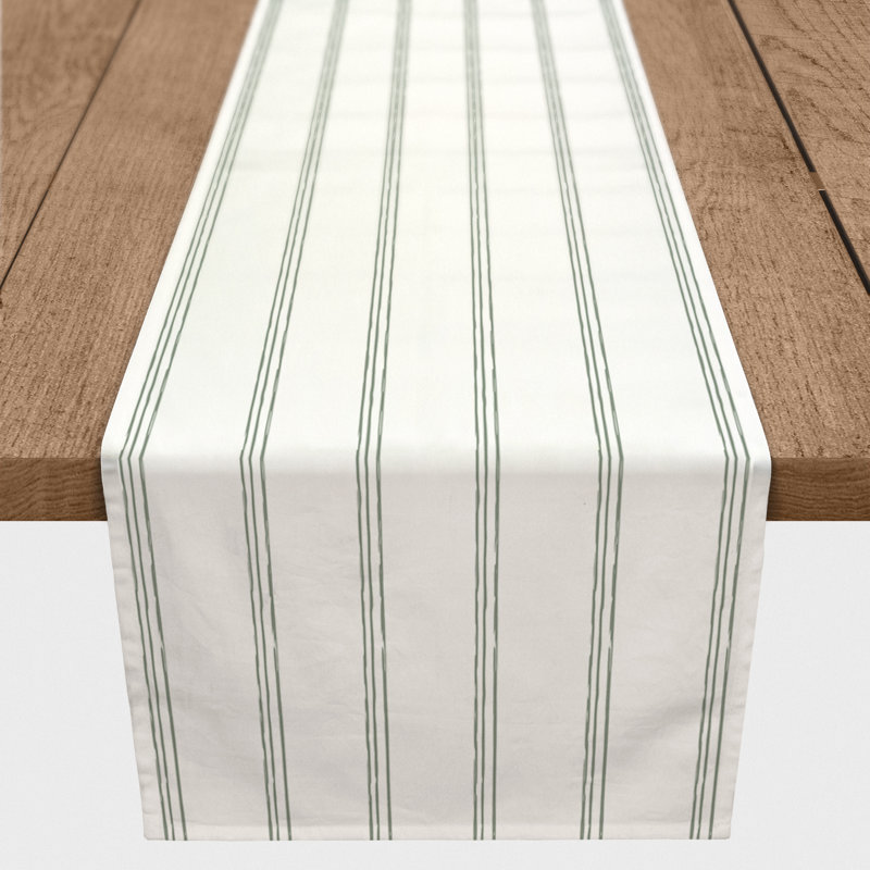 Linge de table Ahmi, L 90 po x P 16 po, Noir