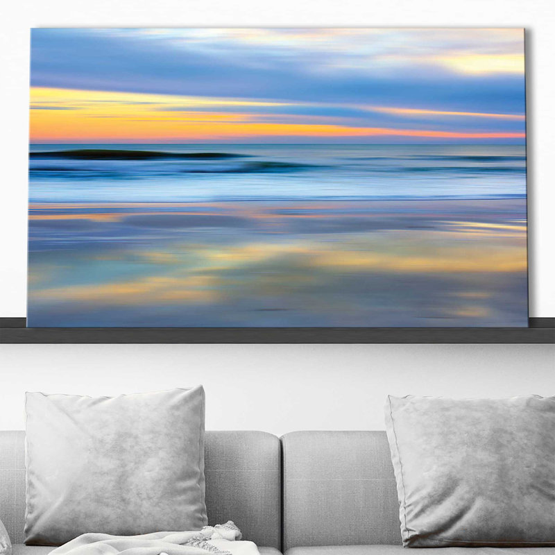 Coucher de soleil pastel par Danita Delimont - photographie, Toile tendue, H 24 po x l 40 po x P 1,5 po