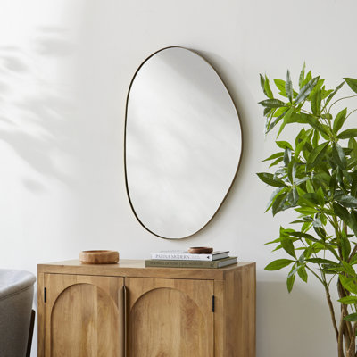Kest Metal Asymmetrical Wall Mirror