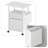 Mobile File Cabinet With 2 Drawer & Side Bag, Rolling Office Storage Cabinet, Fits A4/Letter Size, Printer Stand-901658222