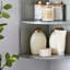3-Tier Corner Bathroom Shelves-99230054
