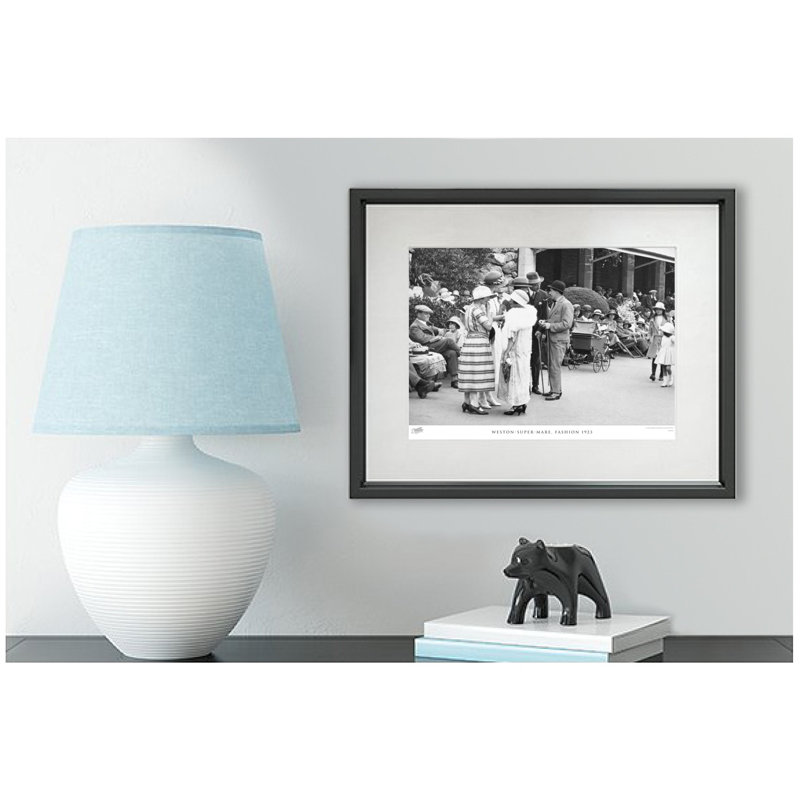 Weston-Super-Mare, Fashion 1923 - Single Picture Frame Print, 28cm H X 36cm W x 2cm D