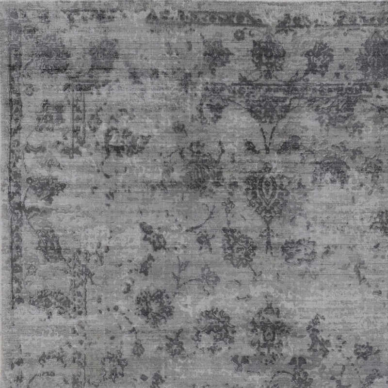 Tapis gris 9 pi x 12 pi