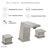 Carre 8 in. Widespread, 2-Handle, Bathroom Faucet-51342144