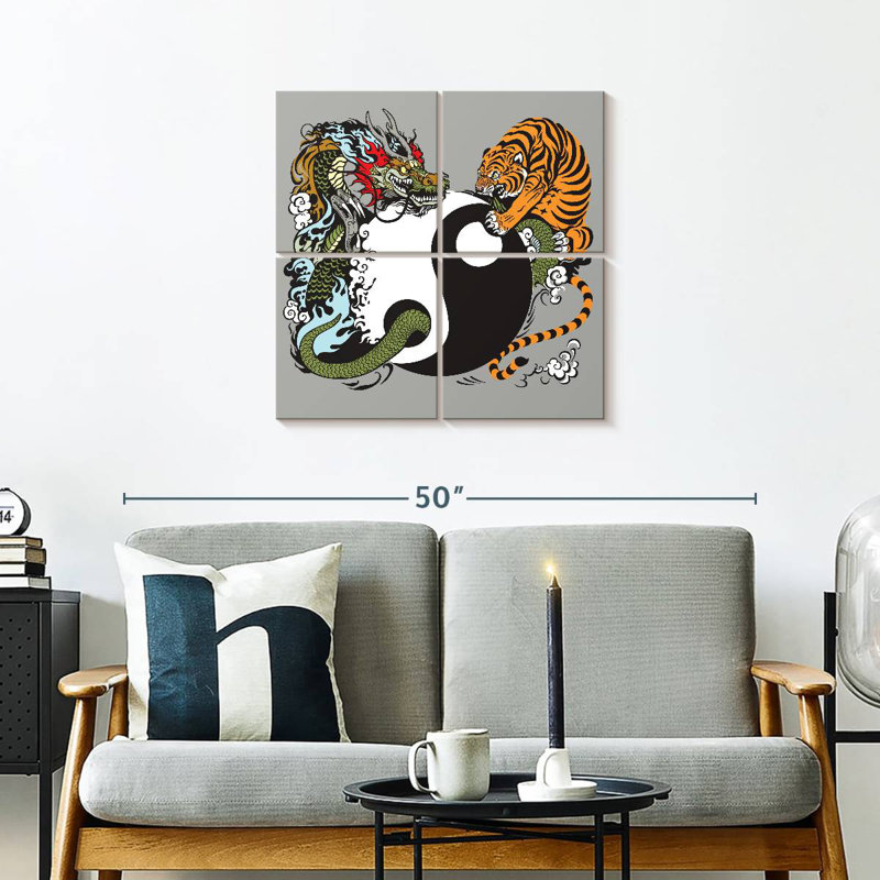 Dragon Adella et tigre Yin Yang