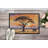 Elephants Savanna Sunrise Doormat-112746409