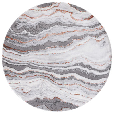Swindle Abstract Gray/Blue Area Rug