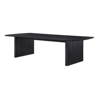 100-inch Extension Leaf Dining Table Black