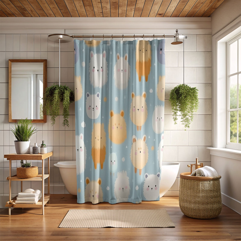 Rideau de douche Rainbow Room - Premium, H 74 po x l 71 po
