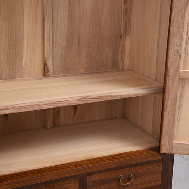 Hand-Painted Entryway Cabinet