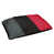 Gris acier / noir / rouge